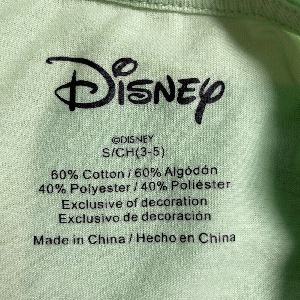 Disney Lilo and Stitch Ohana Means Family T Shirt Short Sleeve Green Junior's S - Picture 11 of 12